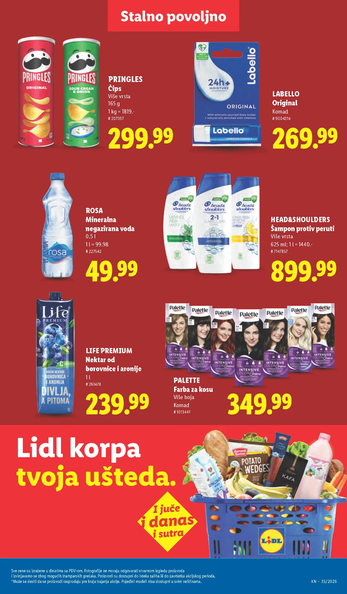 Lidl katalog akcija strana 43 – važi od 27.8. do 2.9.2026.