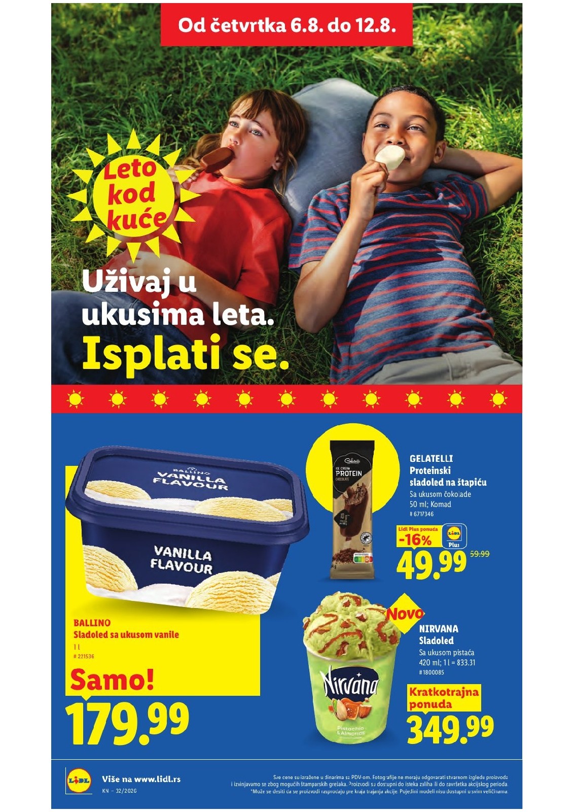 Lidl katalog akcija strana 44 – važi od 6.8. do 12.8.2026.