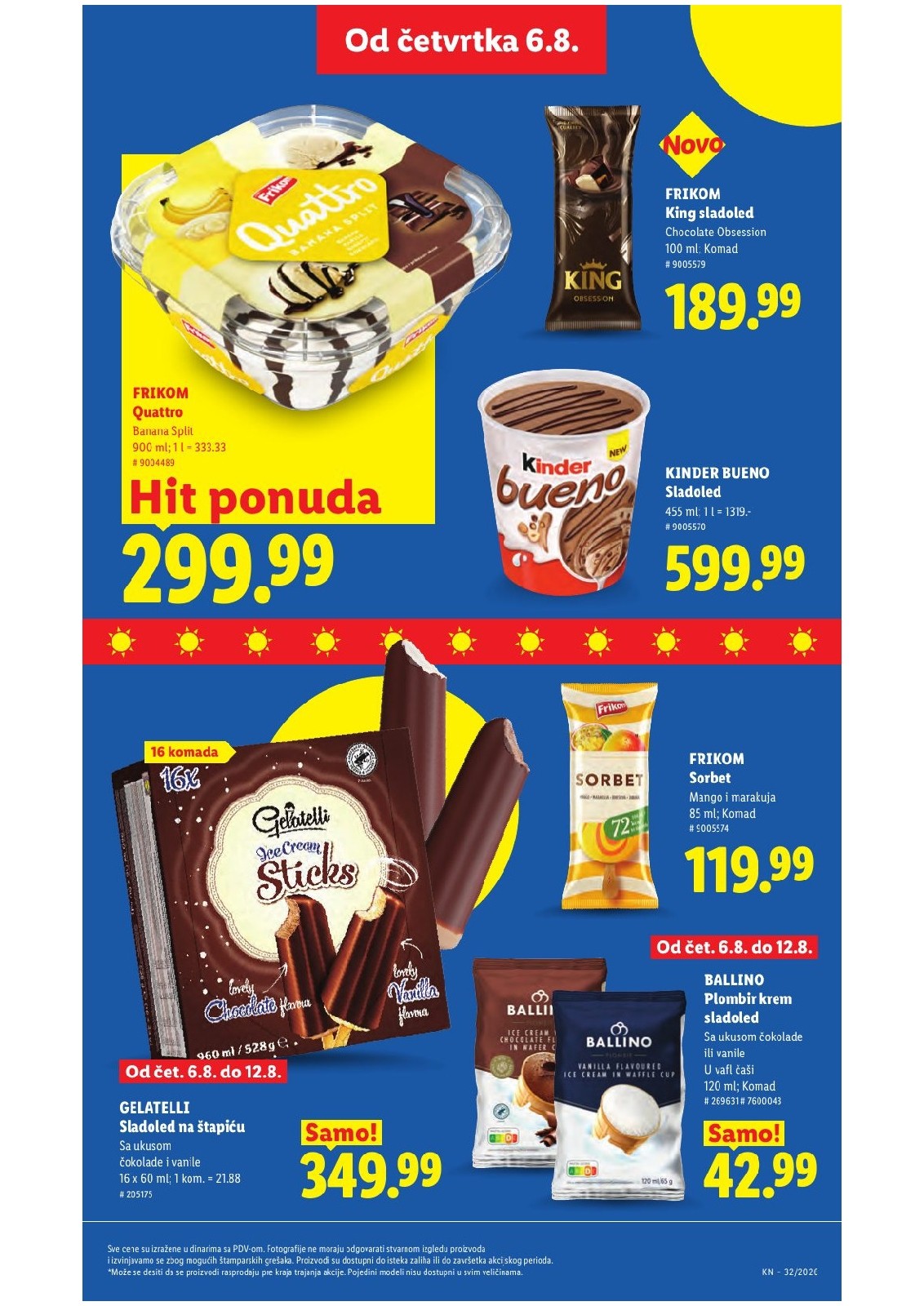 Lidl katalog akcija strana 45 – važi od 6.8. do 12.8.2026.