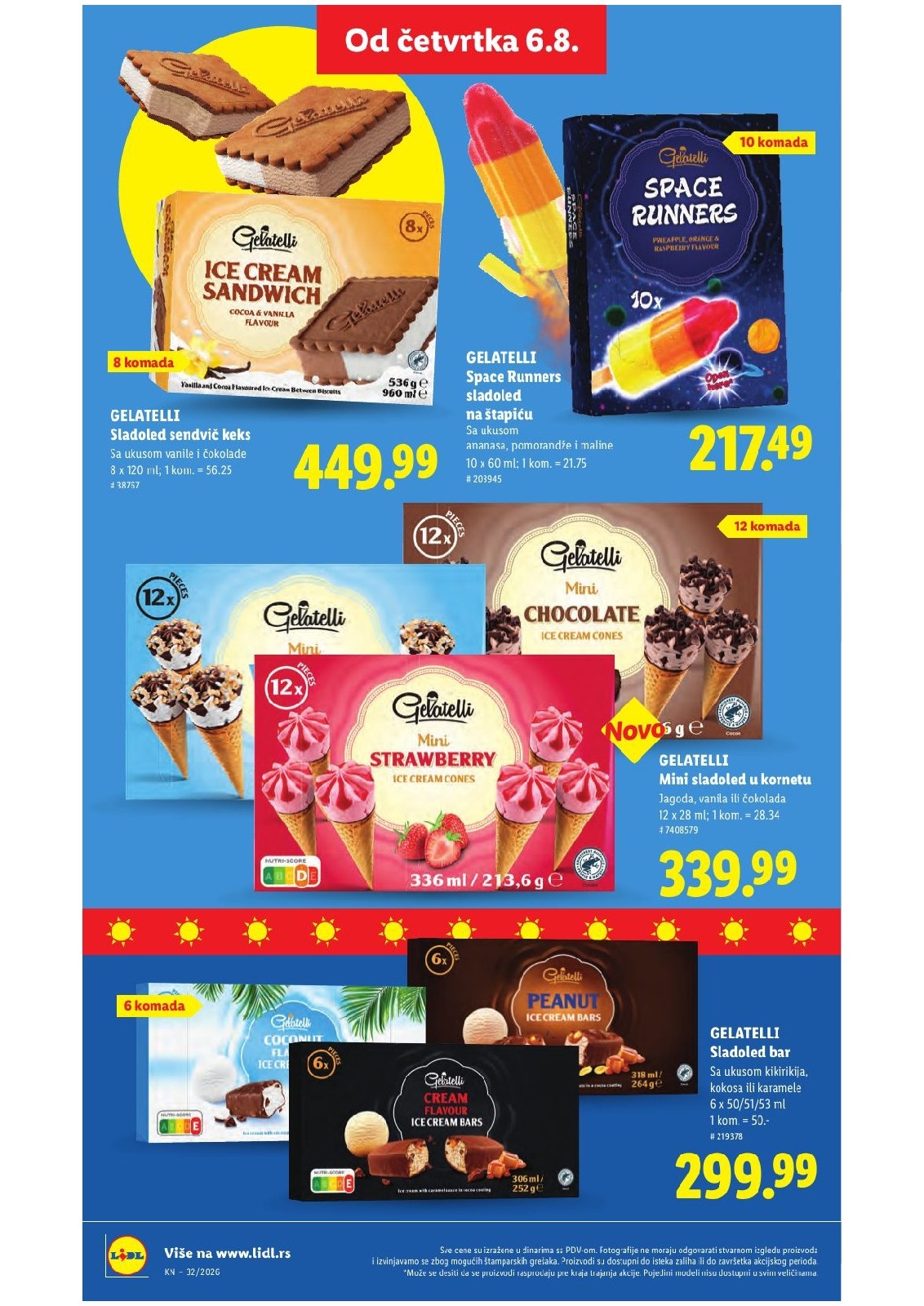 Lidl katalog akcija strana 46 – važi od 6.8. do 12.8.2026.