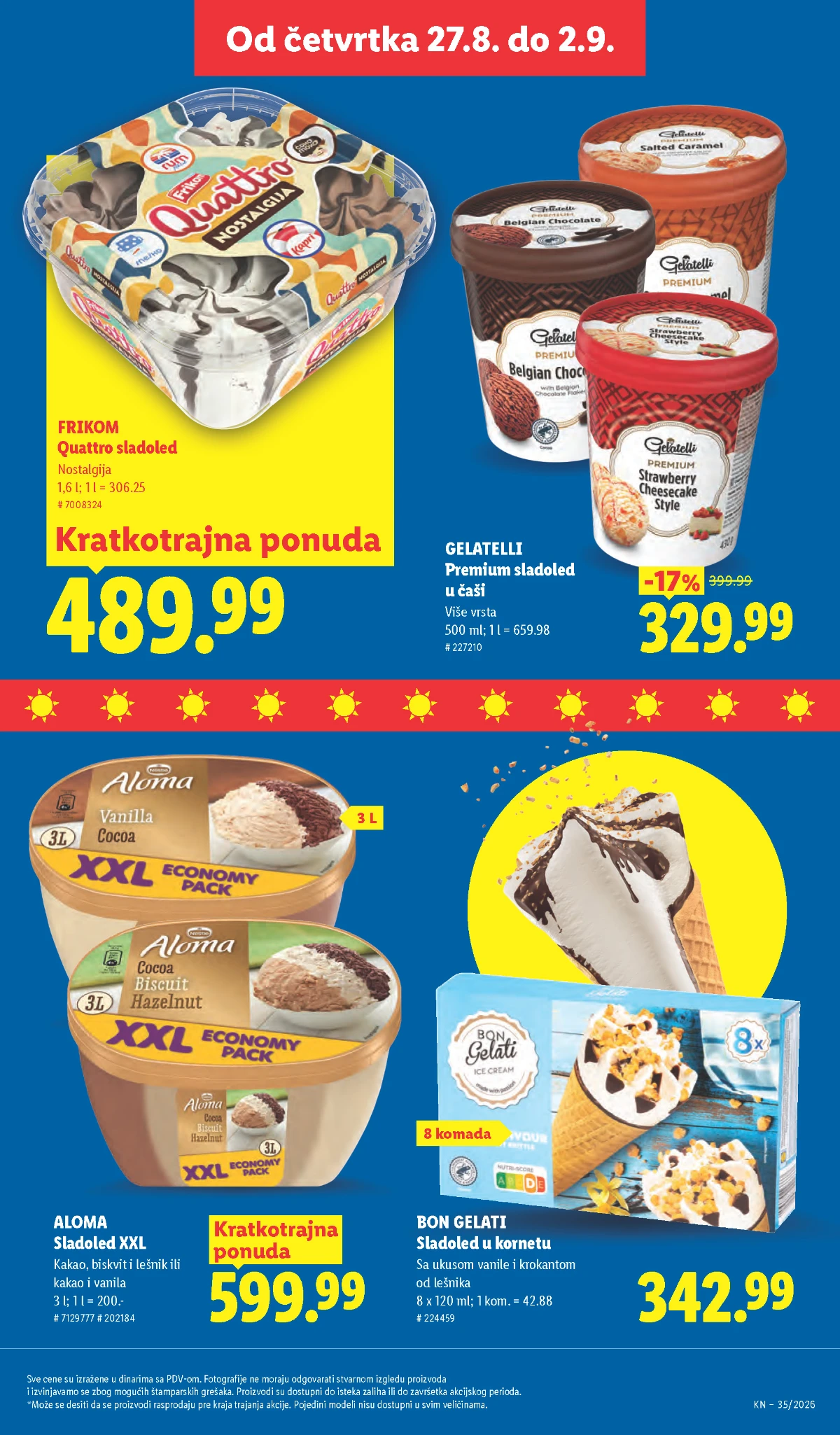 Lidl katalog akcija strana 47 – važi od 27.8. do 2.9.2026.