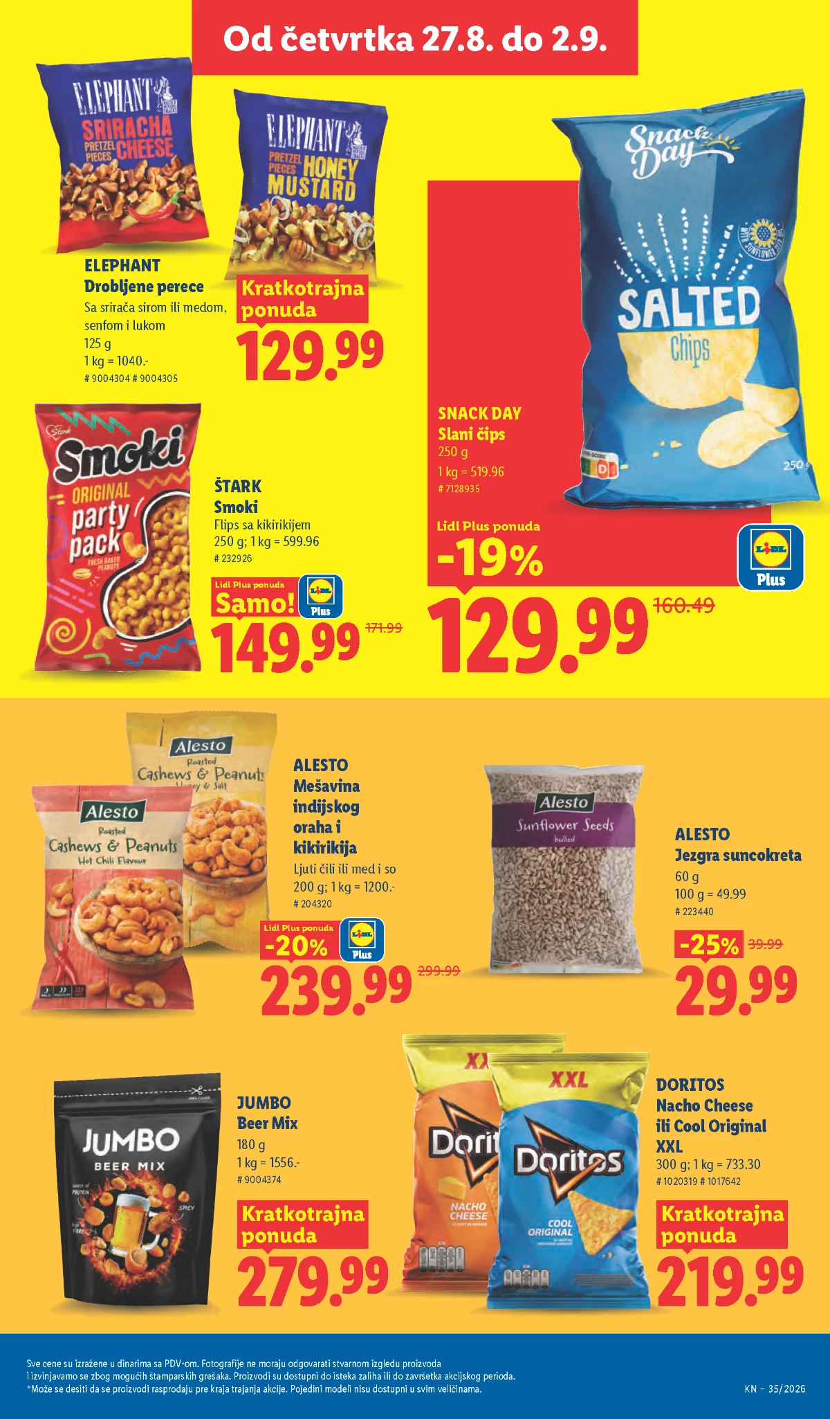 Lidl katalog akcija strana 51 – važi od 31.8. do 2.9.2026.
