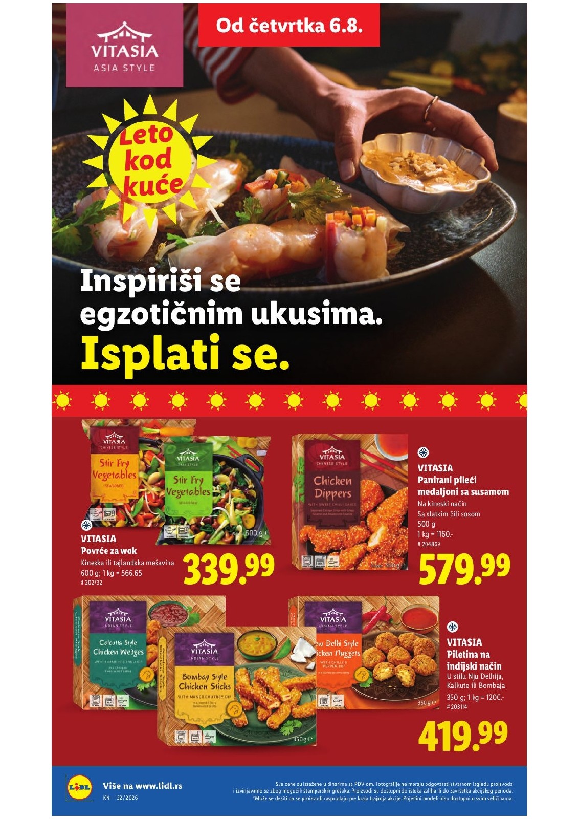 Lidl katalog akcija strana 52 – važi od 6.8. do 12.8.2026.