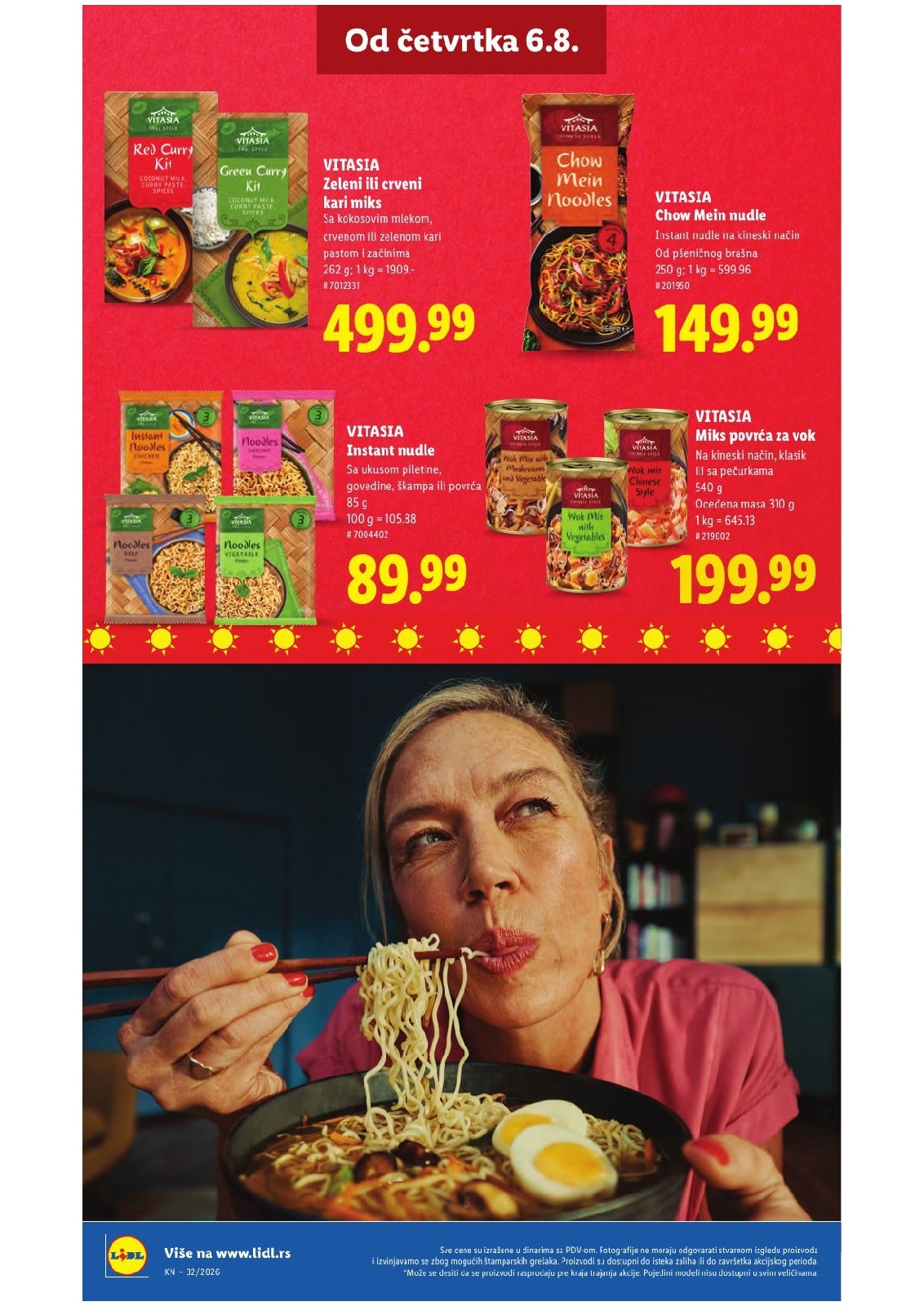 Lidl katalog akcija strana 54 – važi od 6.8. do 12.8.2026.