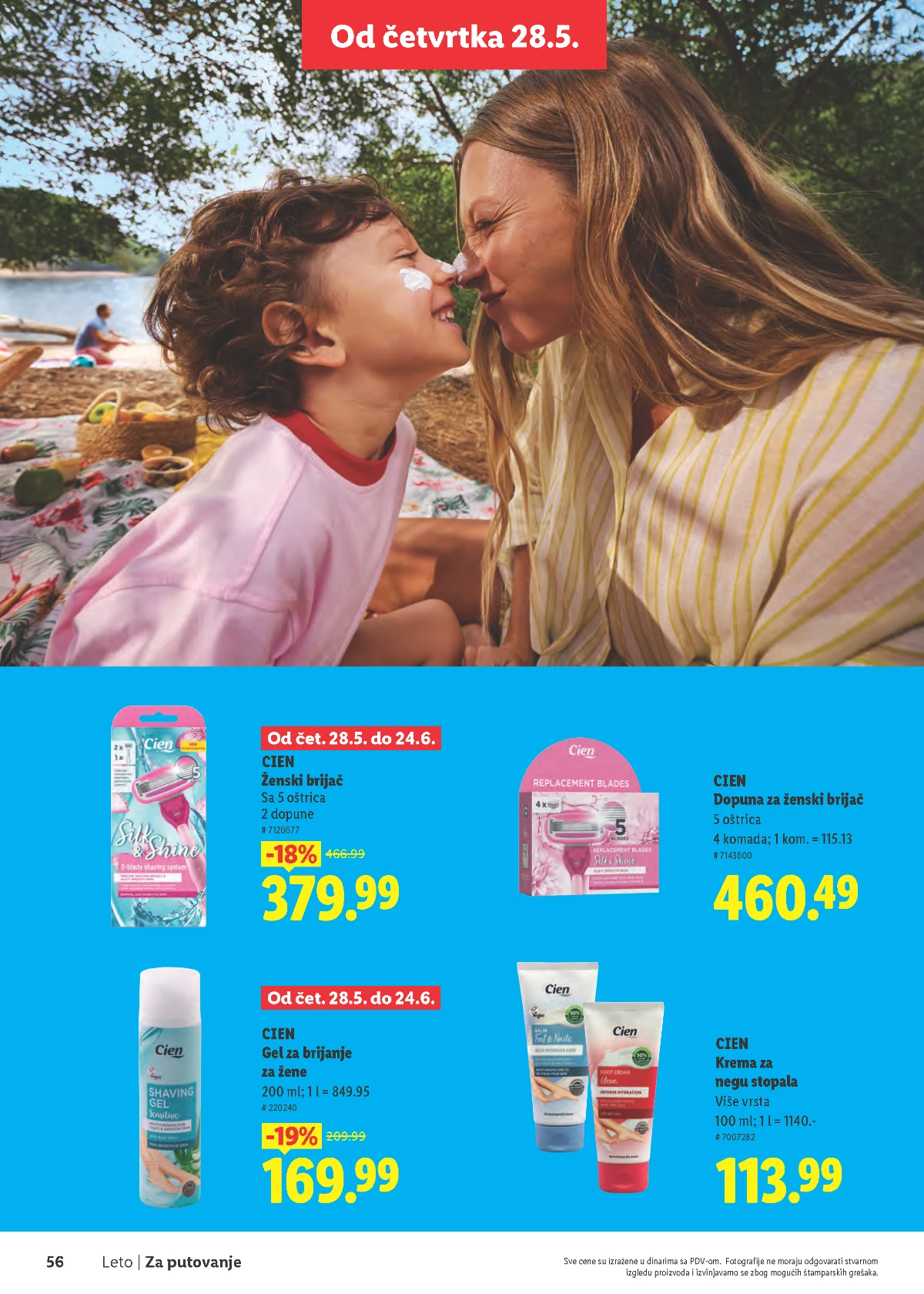 Lidl katalog akcija strana 56 – važi od 28.5. do 2.9.2026.