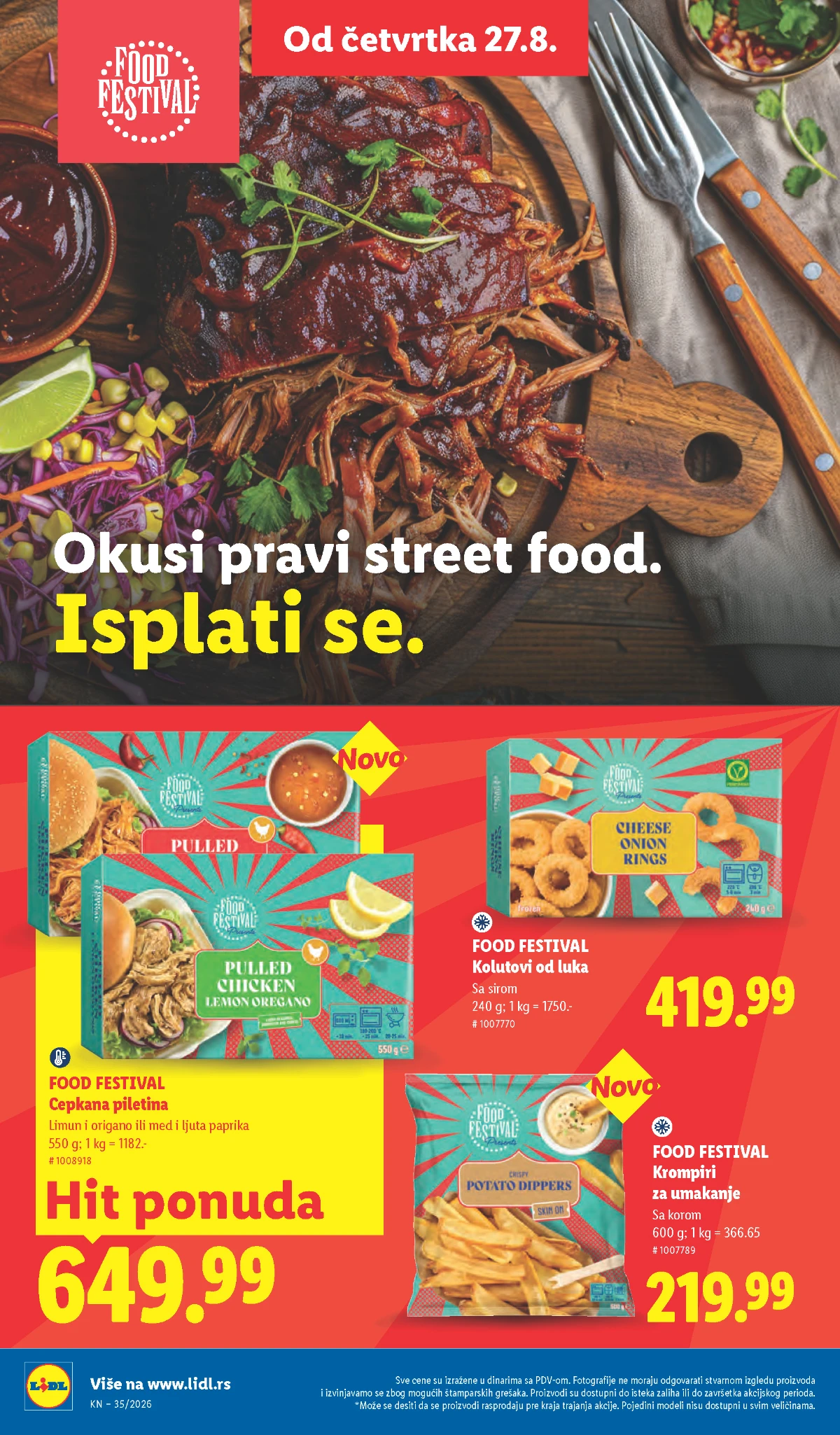 Lidl katalog akcija strana 60 – važi od 27.8. do 2.9.2026.