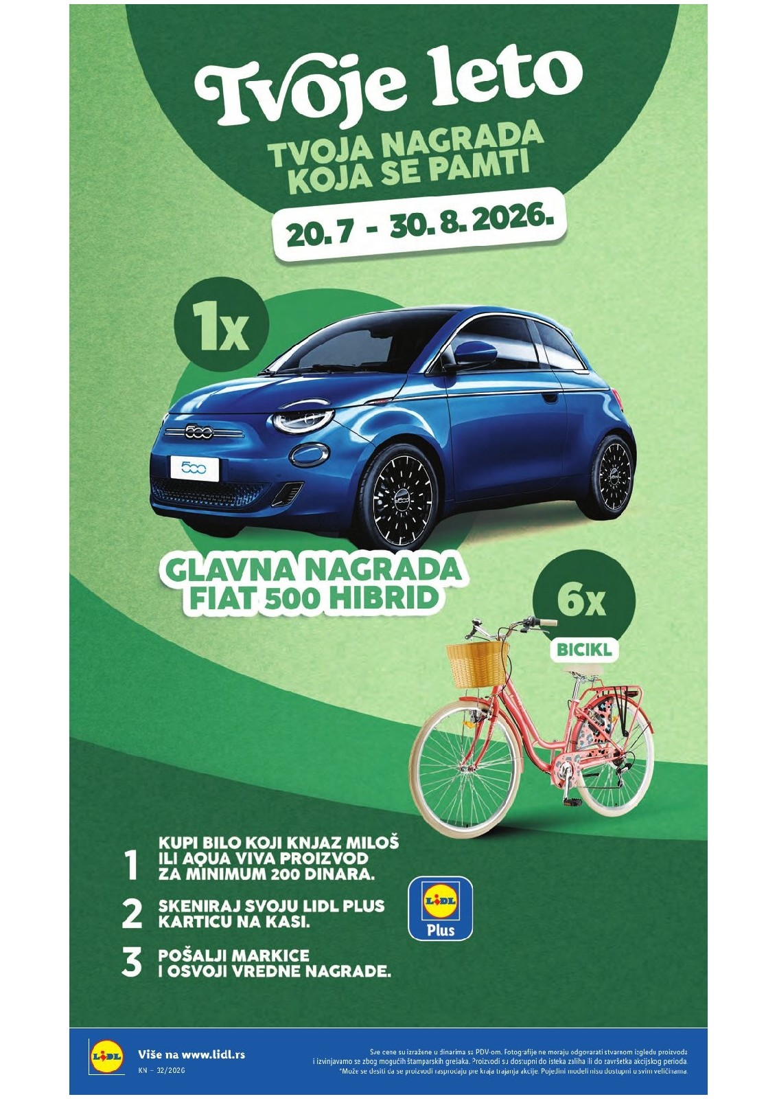 Lidl katalog akcija strana 62 – važi od 6.8. do 12.8.2026.