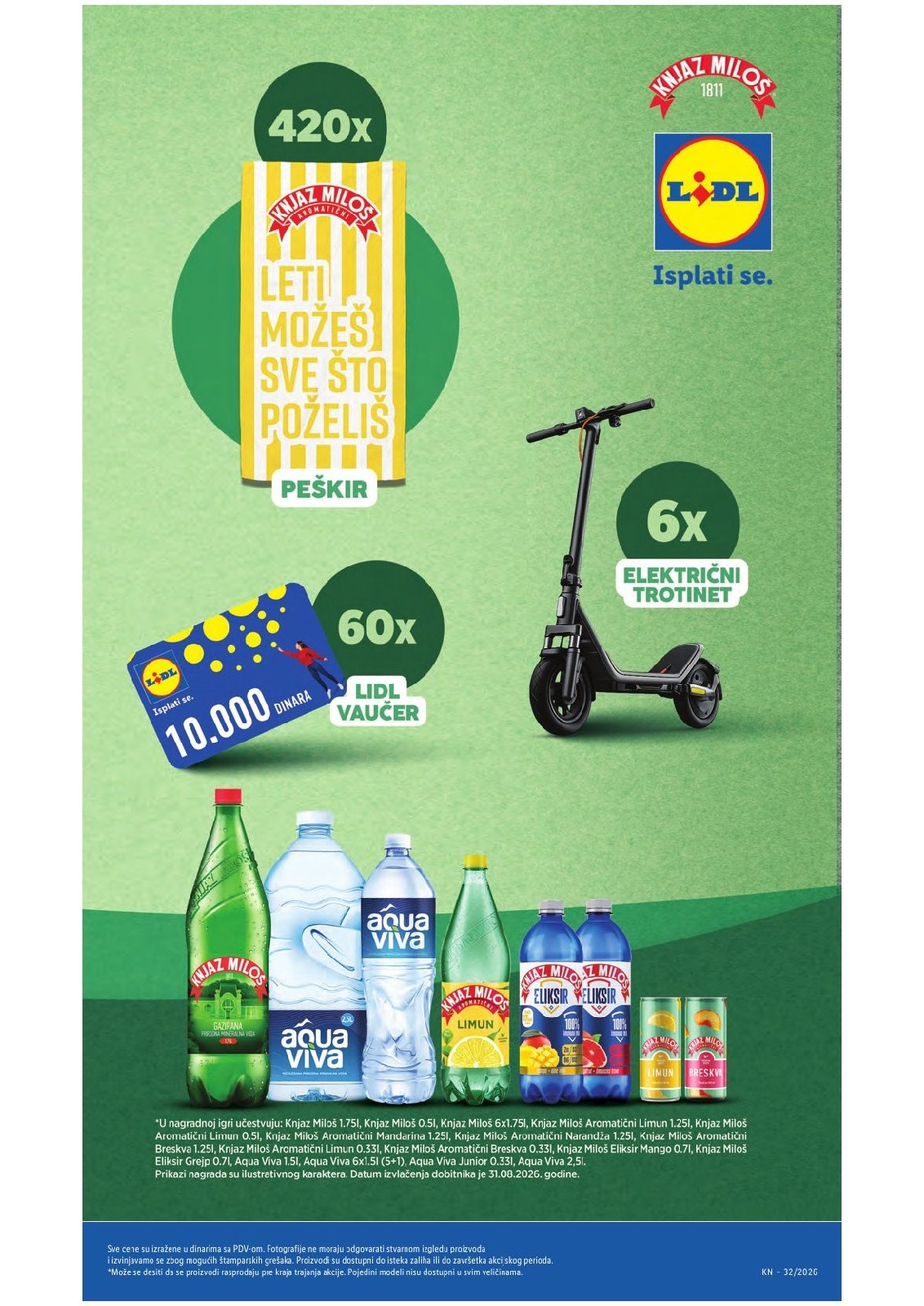 Lidl katalog akcija strana 63 – važi od 6.8. do 12.8.2026.