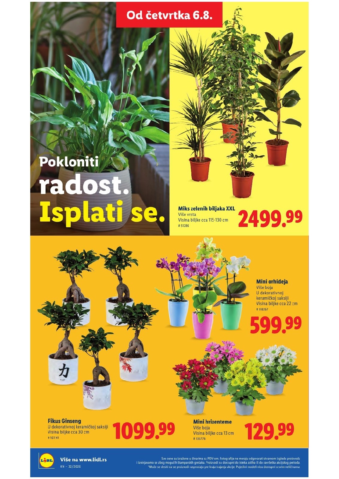 Lidl katalog akcija strana 64 – važi od 6.8. do 12.8.2026.