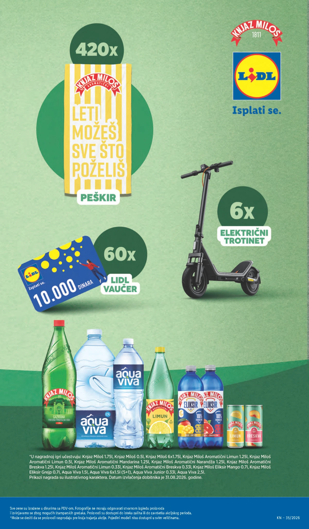 Lidl katalog akcija strana 65 – važi od 27.8. do 2.9.2026.
