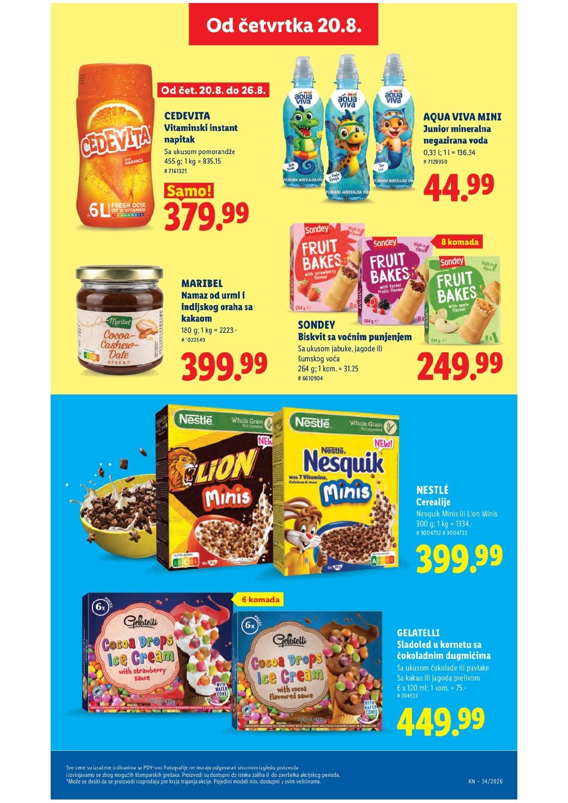 Lidl katalog akcija strana 65 – važi od 20.8. do 26.8.2026.