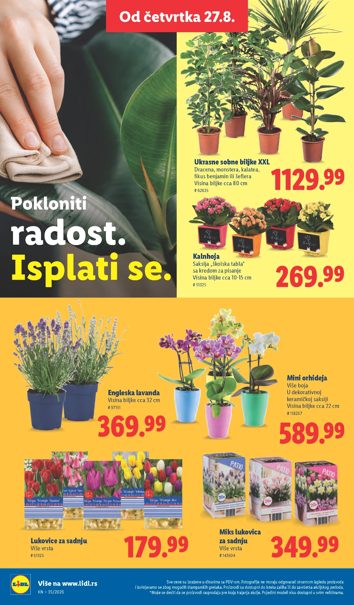Lidl katalog akcija strana 68 – važi od 27.8. do 2.9.2026.