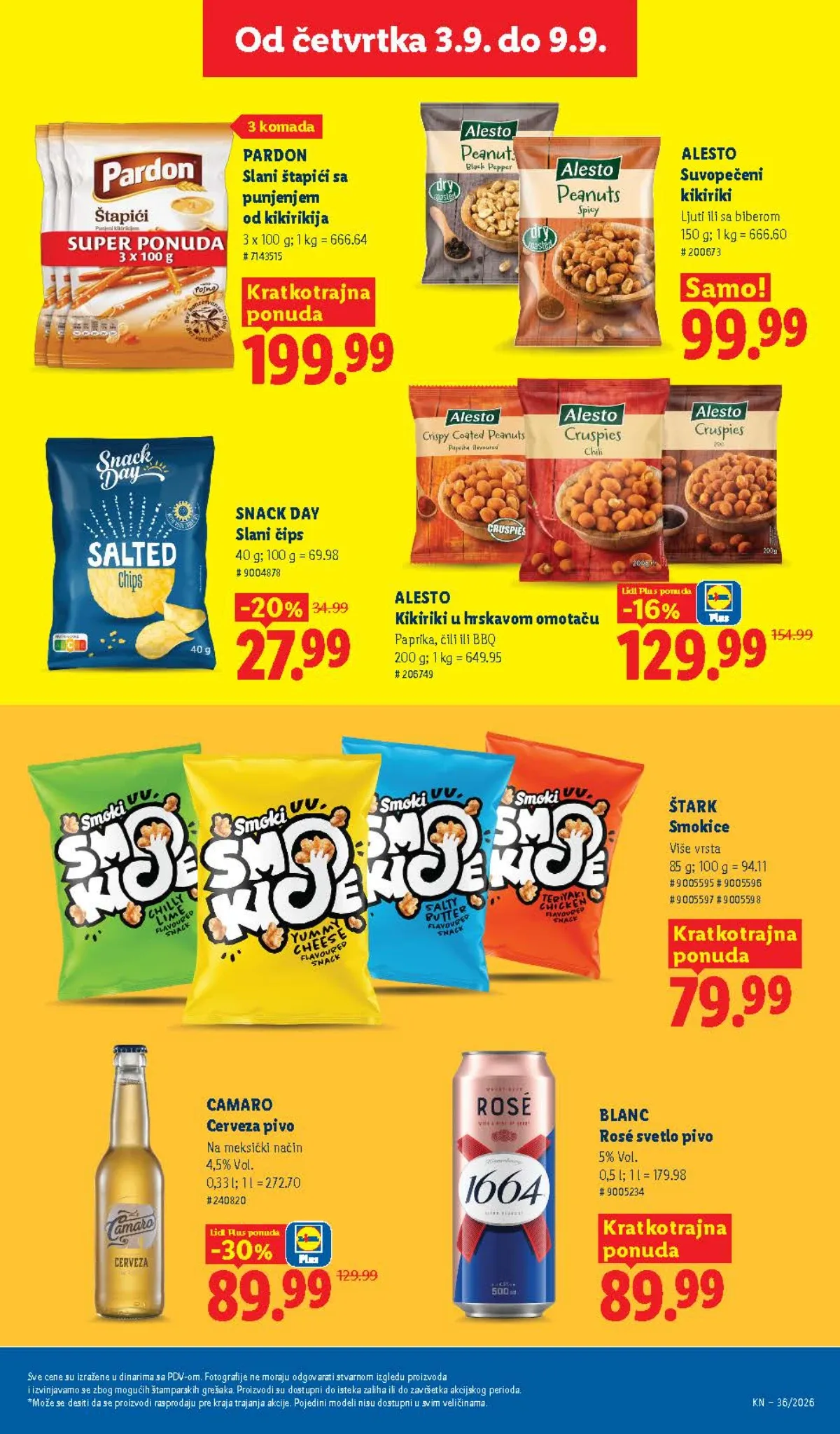 Lidl katalog akcija strana 69 – važi od 3.9. do 9.9.2026.
