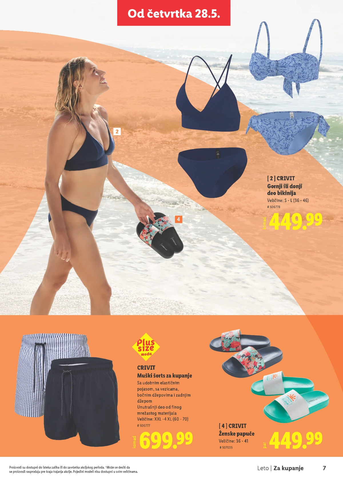 Lidl katalog akcija strana 7 – važi od 28.5. do 2.9.2026.
