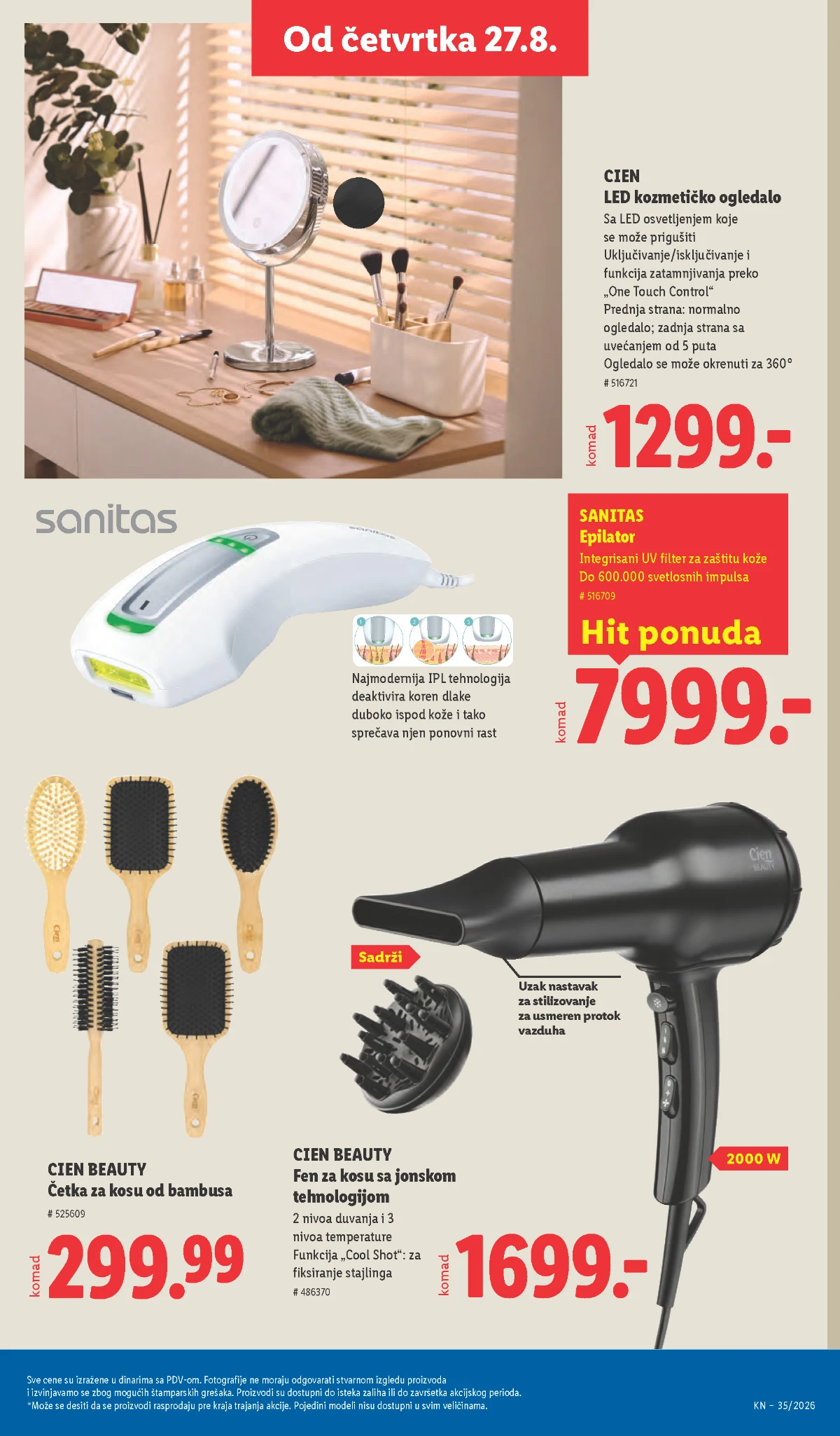 Lidl katalog akcija strana 75 – važi od 27.8. do 2.9.2026.