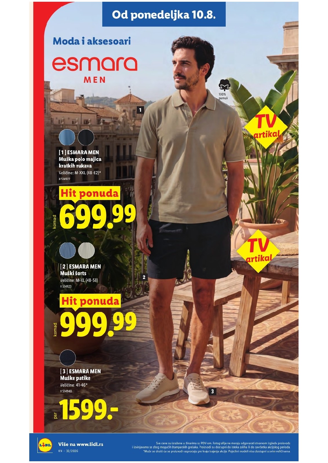 Lidl katalog akcija strana 80 – važi od 6.8. do 12.8.2026.