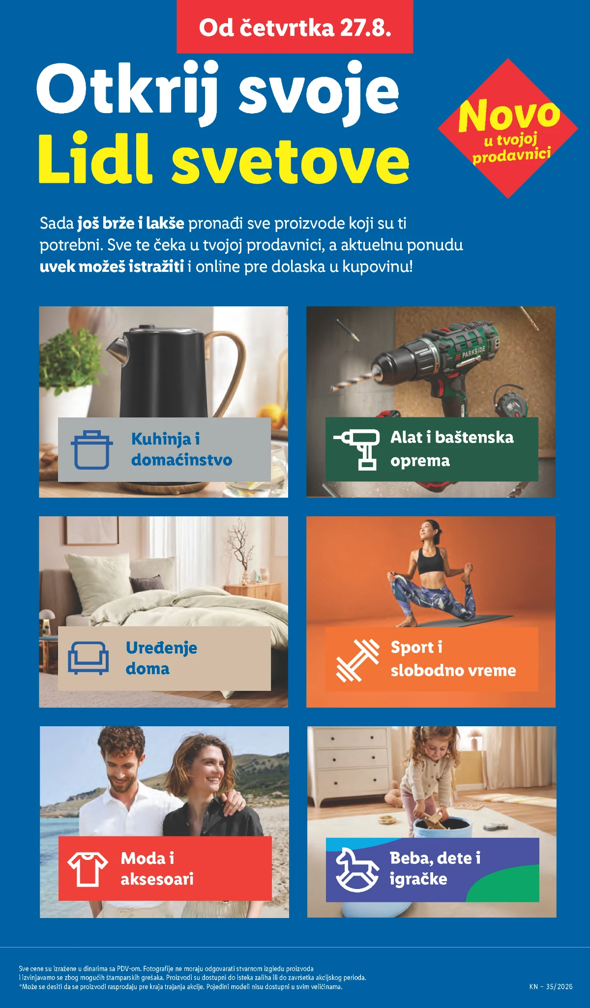 Lidl katalog akcija strana 83 – važi od 27.8. do 2.9.2026.