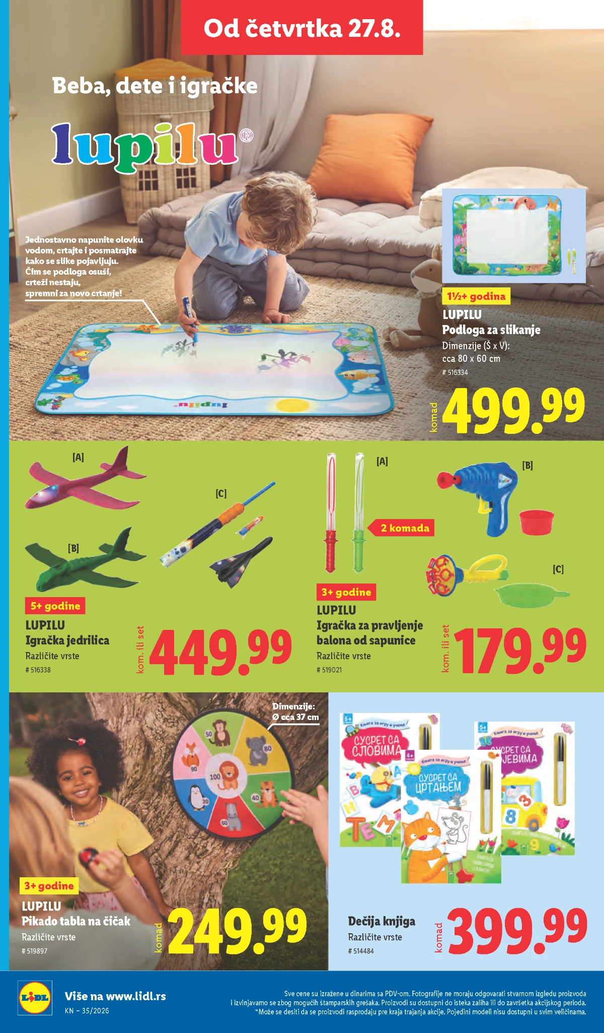 Lidl katalog akcija strana 84 – važi od 27.8. do 2.9.2026.