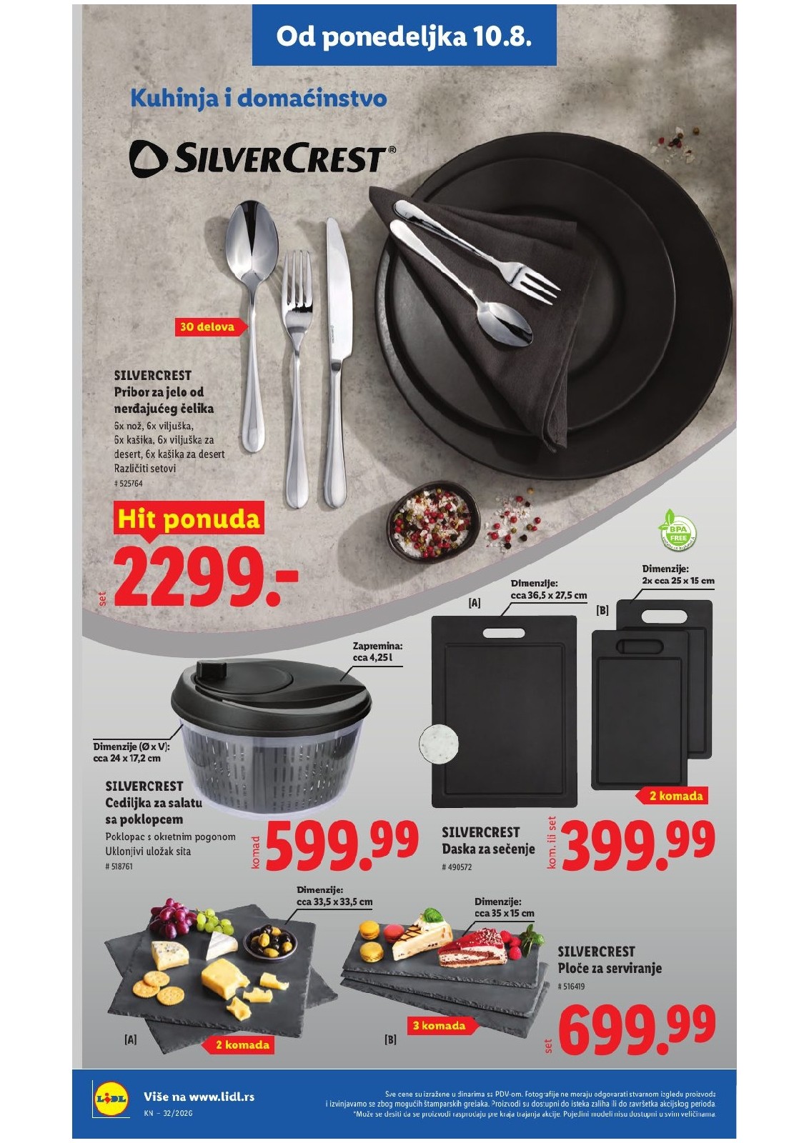 Lidl katalog akcija strana 86 – važi od 6.8. do 12.8.2026.