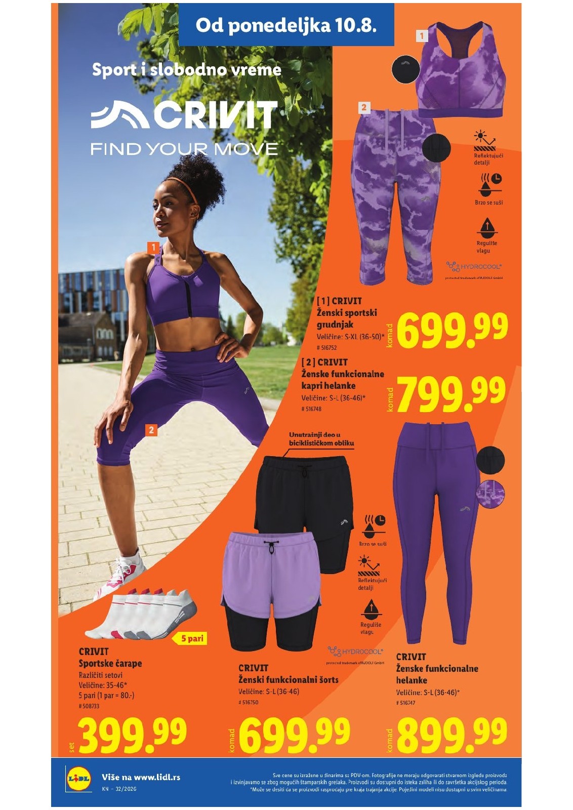 Lidl katalog akcija strana 88 – važi od 6.8. do 12.8.2026.