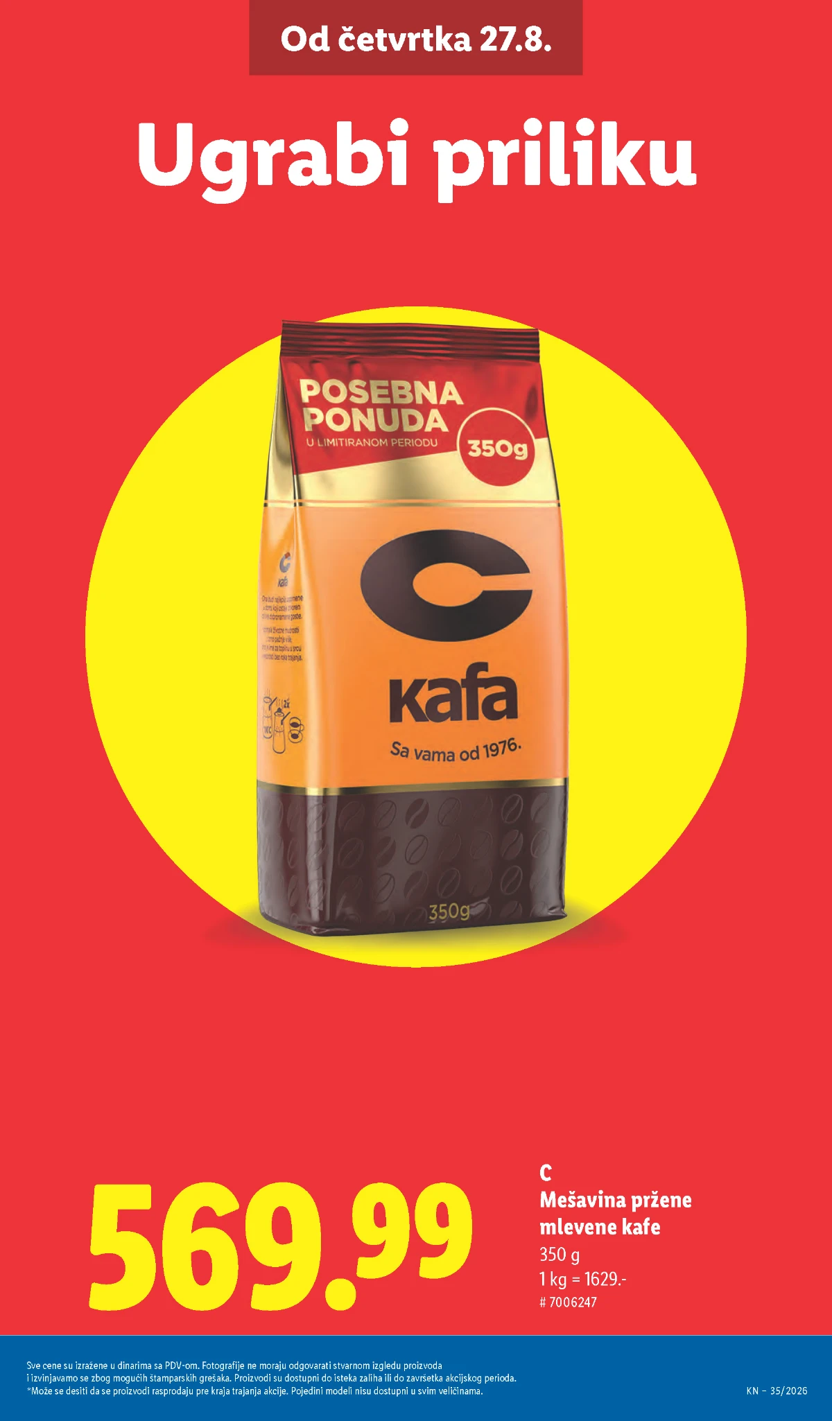 Lidl katalog akcija strana 9 – važi od 31.8. do 2.9.2026.