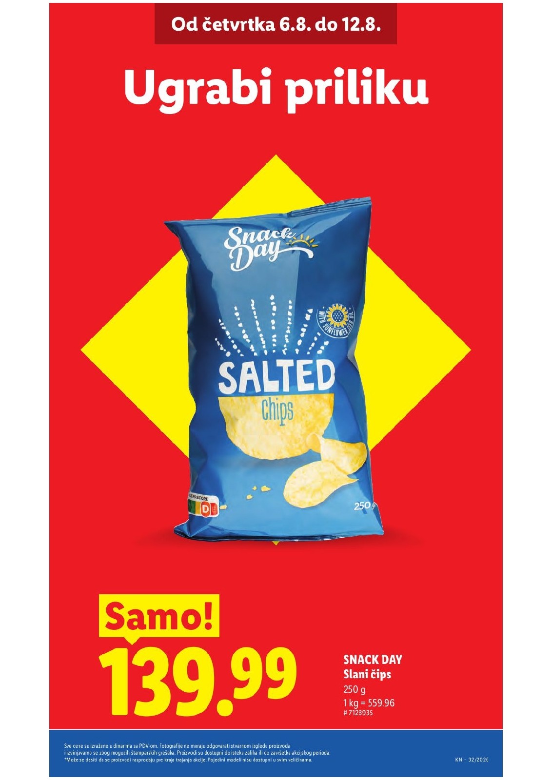 Lidl katalog akcija strana 9 – važi od 6.8. do 12.8.2026.