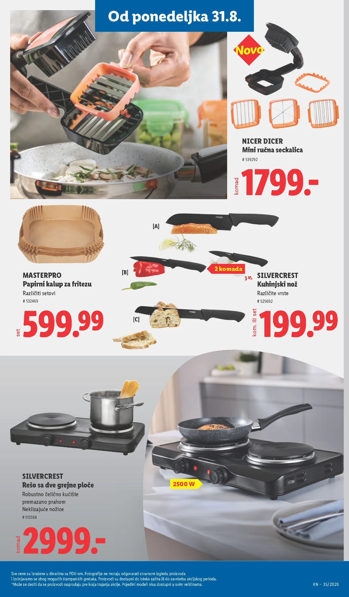Lidl katalog akcija strana 91 – važi od 31.8. do 2.9.2026.