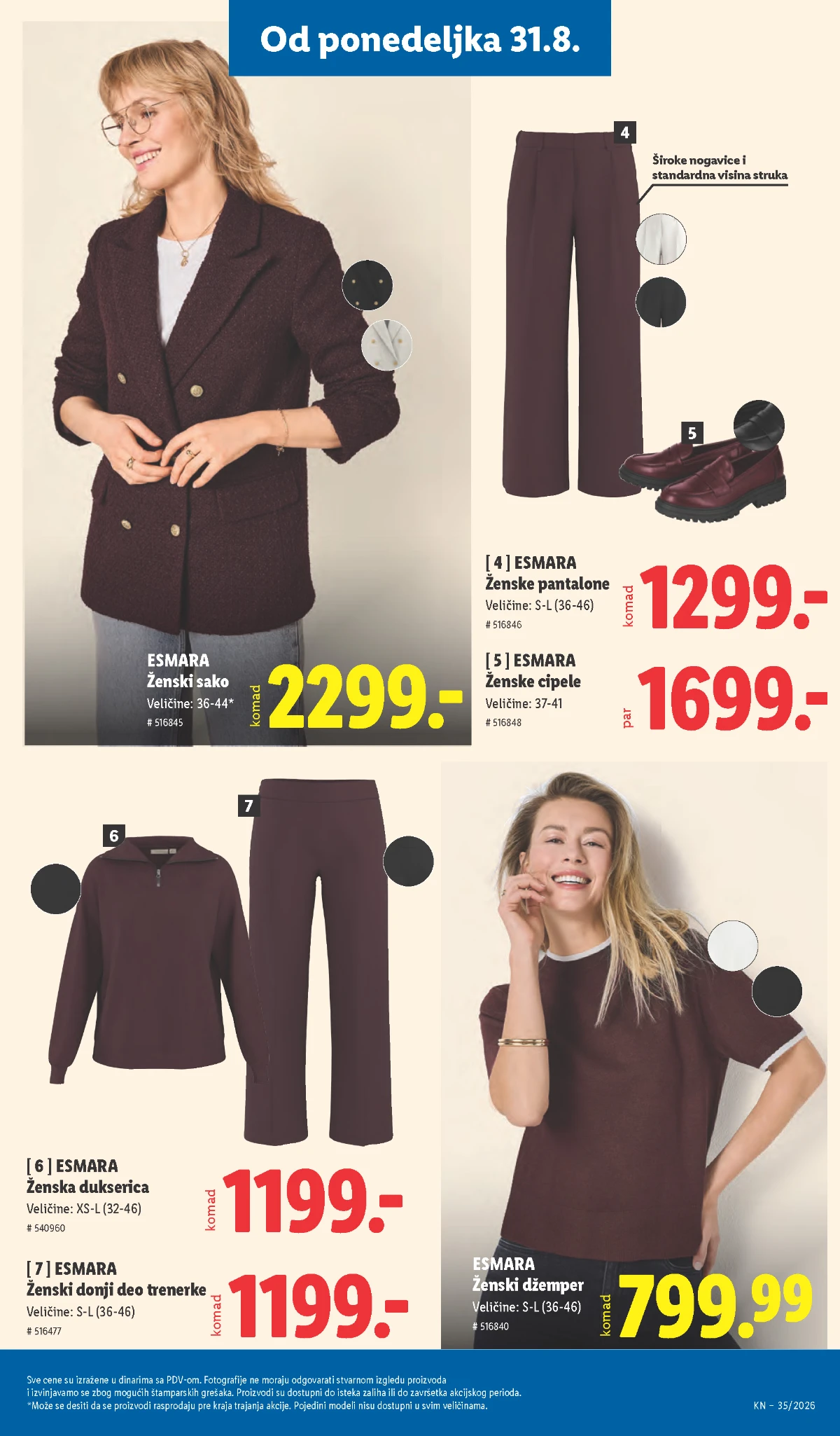 Lidl katalog akcija strana 95 – važi od 27.8. do 2.9.2026.