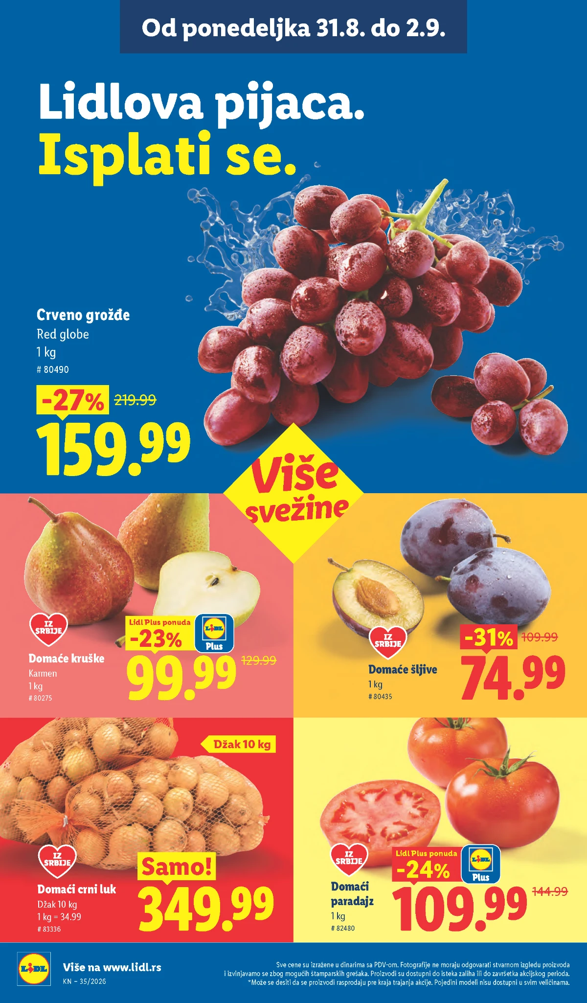Lidl katalog akcija strana 96 – važi od 27.8. do 2.9.2026.