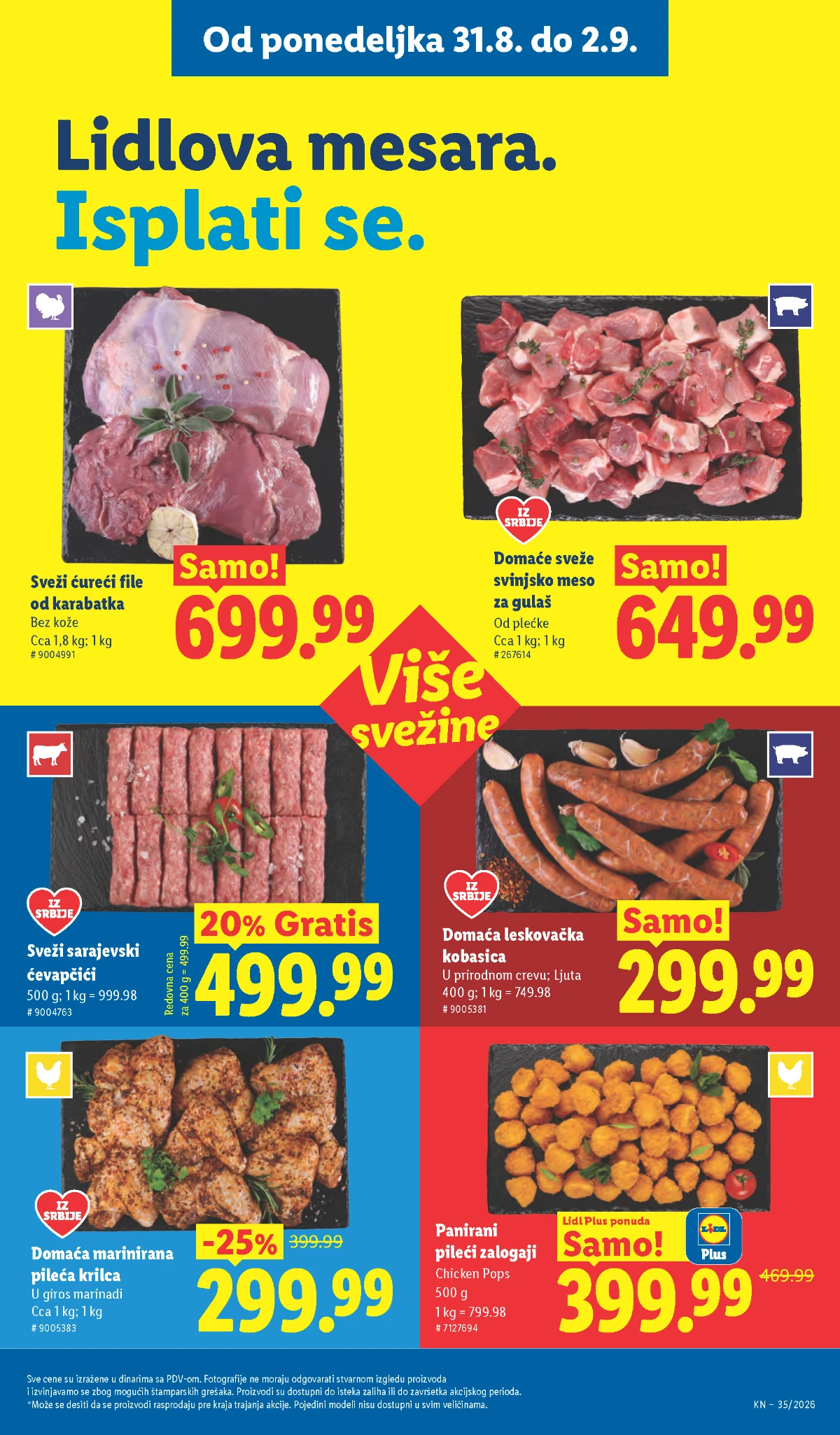 Lidl katalog akcija strana 97 – važi od 27.8. do 2.9.2026.