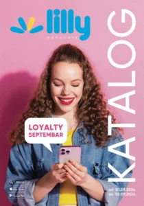 Lilly katalog akcija strana 1 – važi od 1.9. do 30.9.2026.