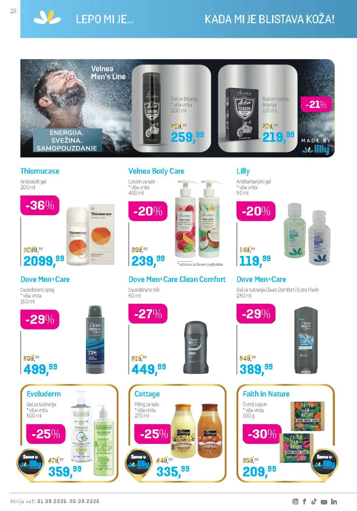 Lilly katalog akcija strana 28 – važi od 1.9. do 30.9.2026.