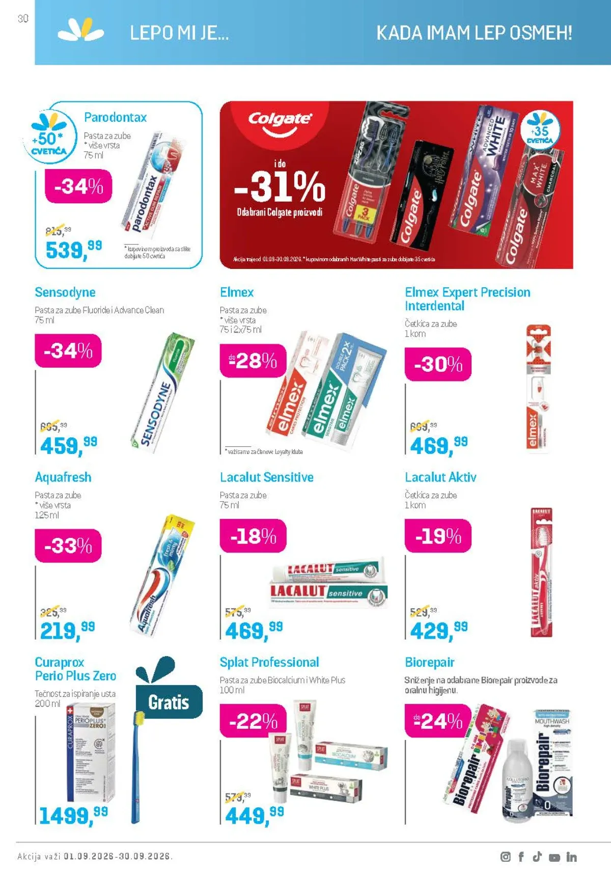 Lilly katalog akcija strana 30 – važi od 1.9. do 30.9.2026.