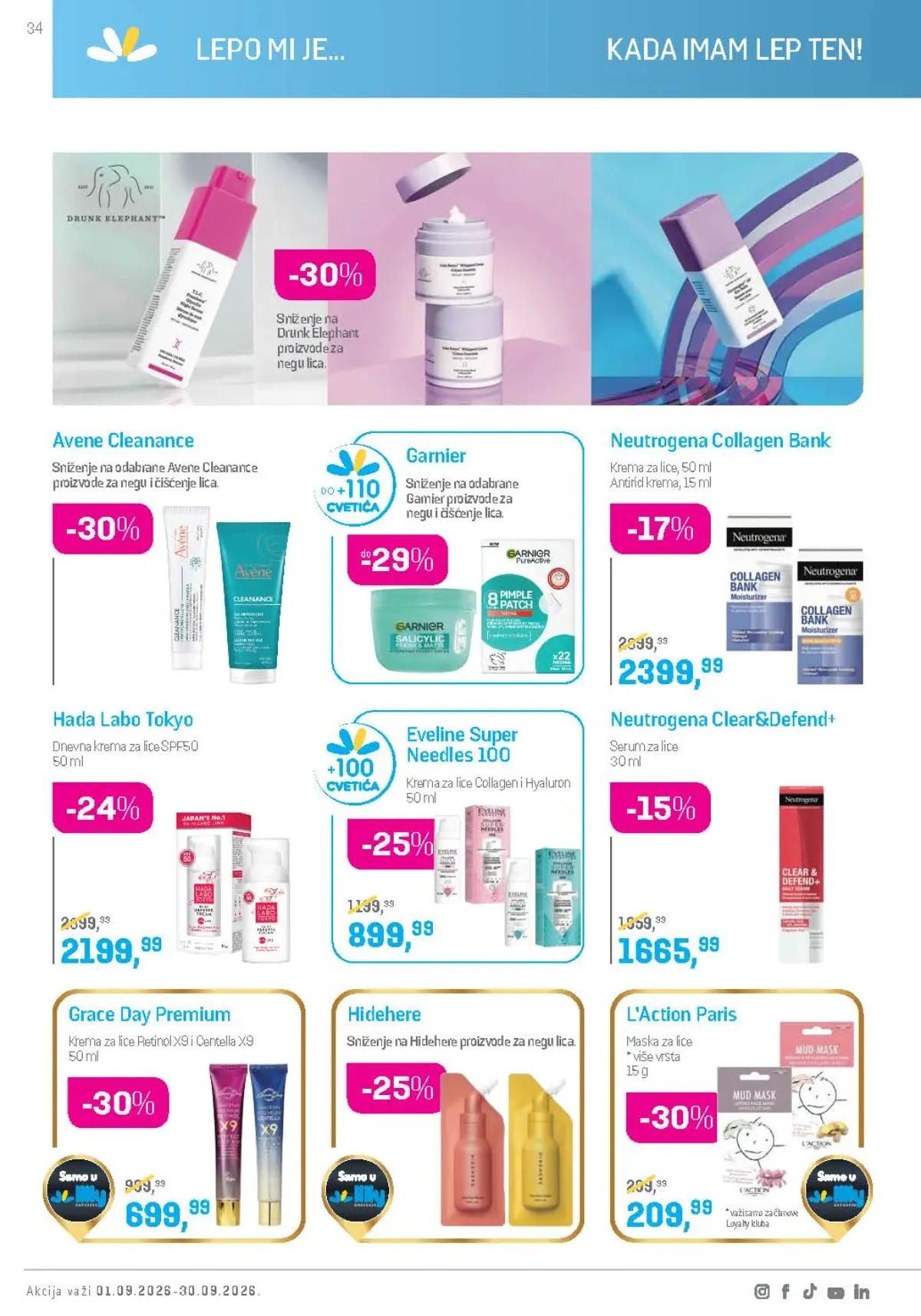 Lilly katalog akcija strana 34 – važi od 1.9. do 30.9.2026.