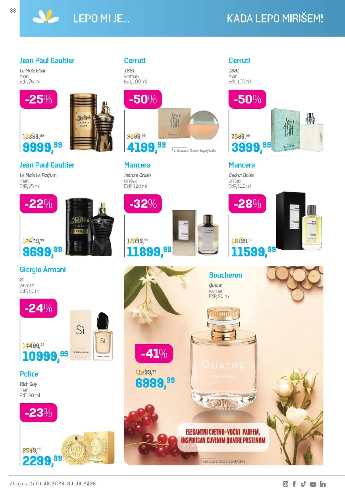 Lilly katalog akcija strana 38 – važi od 1.9. do 30.9.2026.