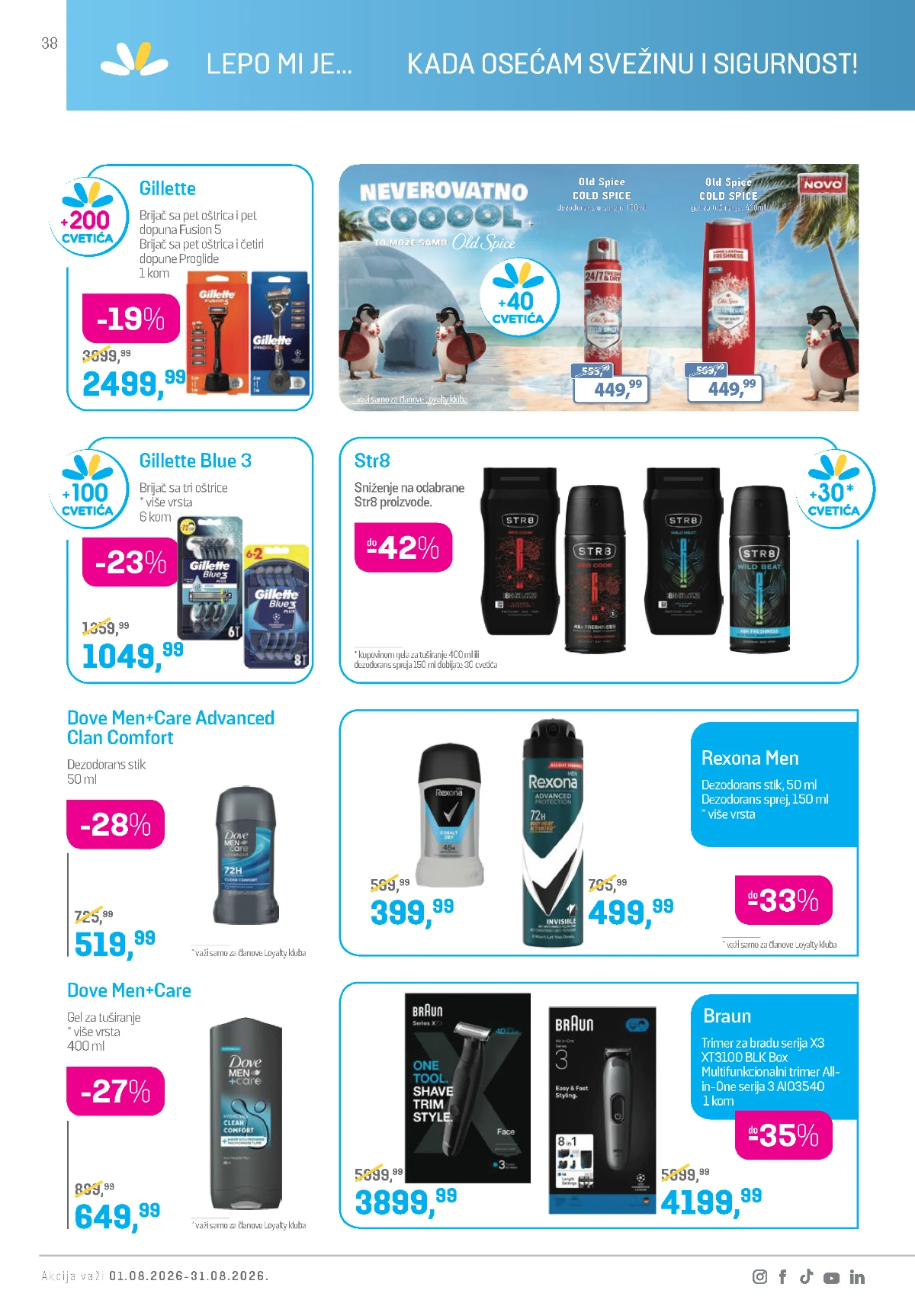 Lilly katalog akcija strana 38 – važi od 1.8. do 31.8.2026.