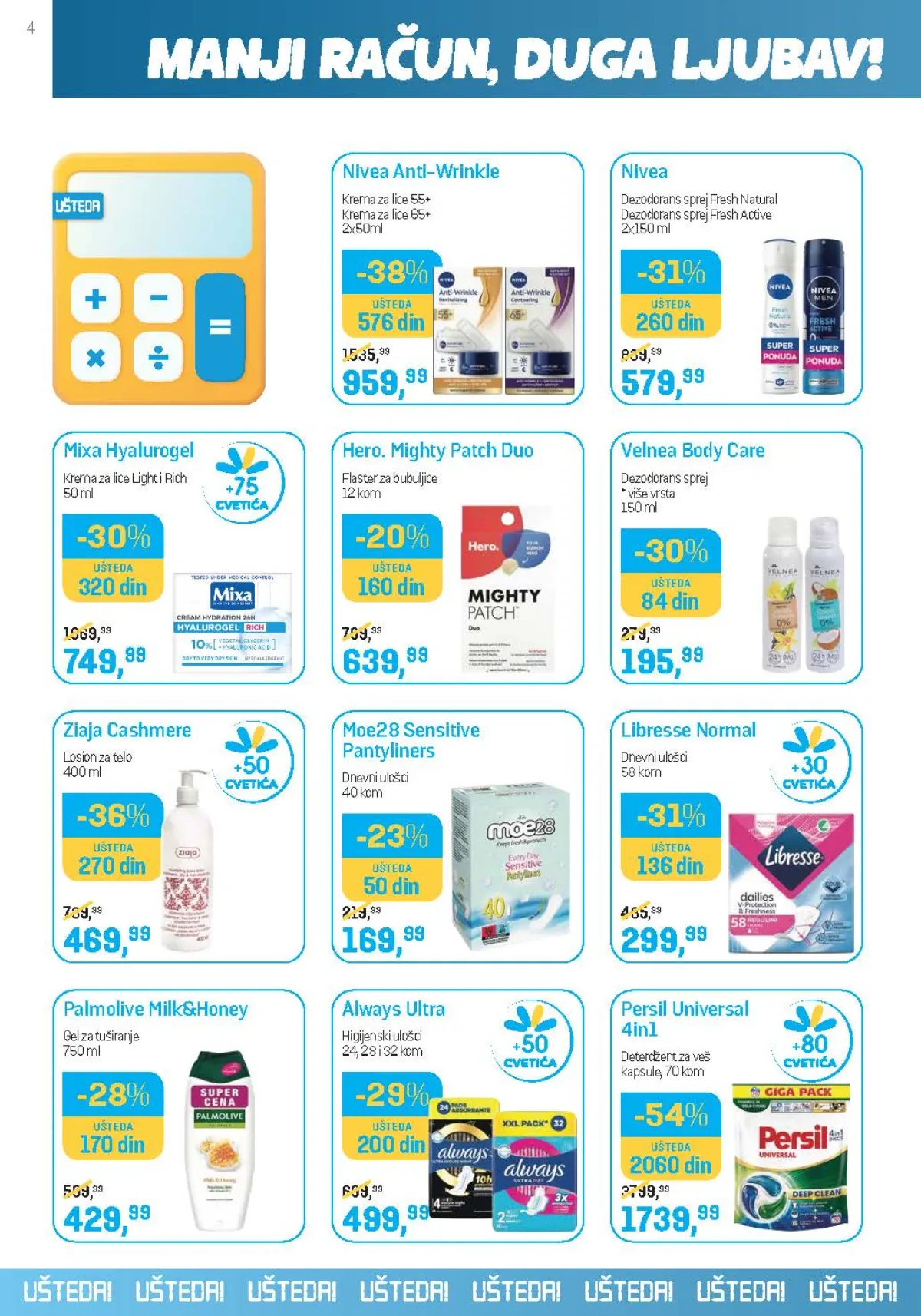 Lilly katalog akcija strana 4 – važi od 1.9. do 30.9.2026.