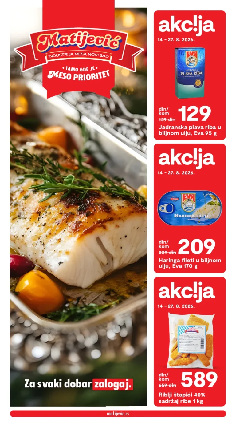 Matijević katalog akcija strana 1