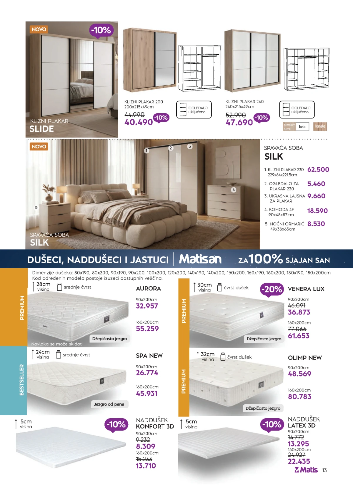 Matis katalog akcija strana 13 – važi od 1.8. do 31.8.2026.