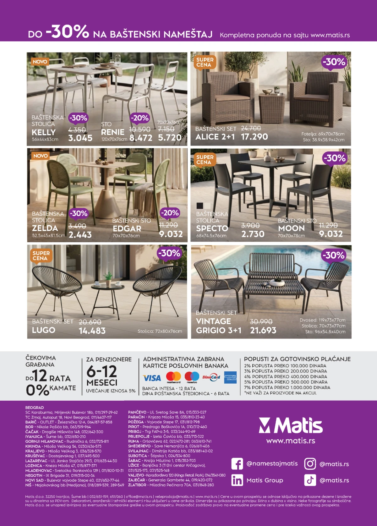 Matis katalog akcija strana 16 – važi od 1.8. do 31.8.2026.