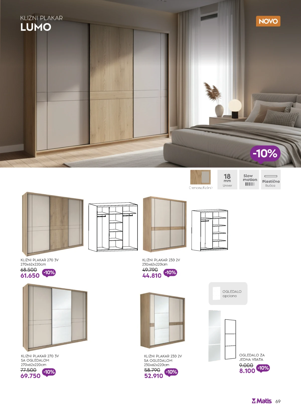 Matis katalog akcija strana 69 – važi od 1.8. do 31.8.2026.