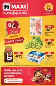 Maxi katalog akcija strana 1