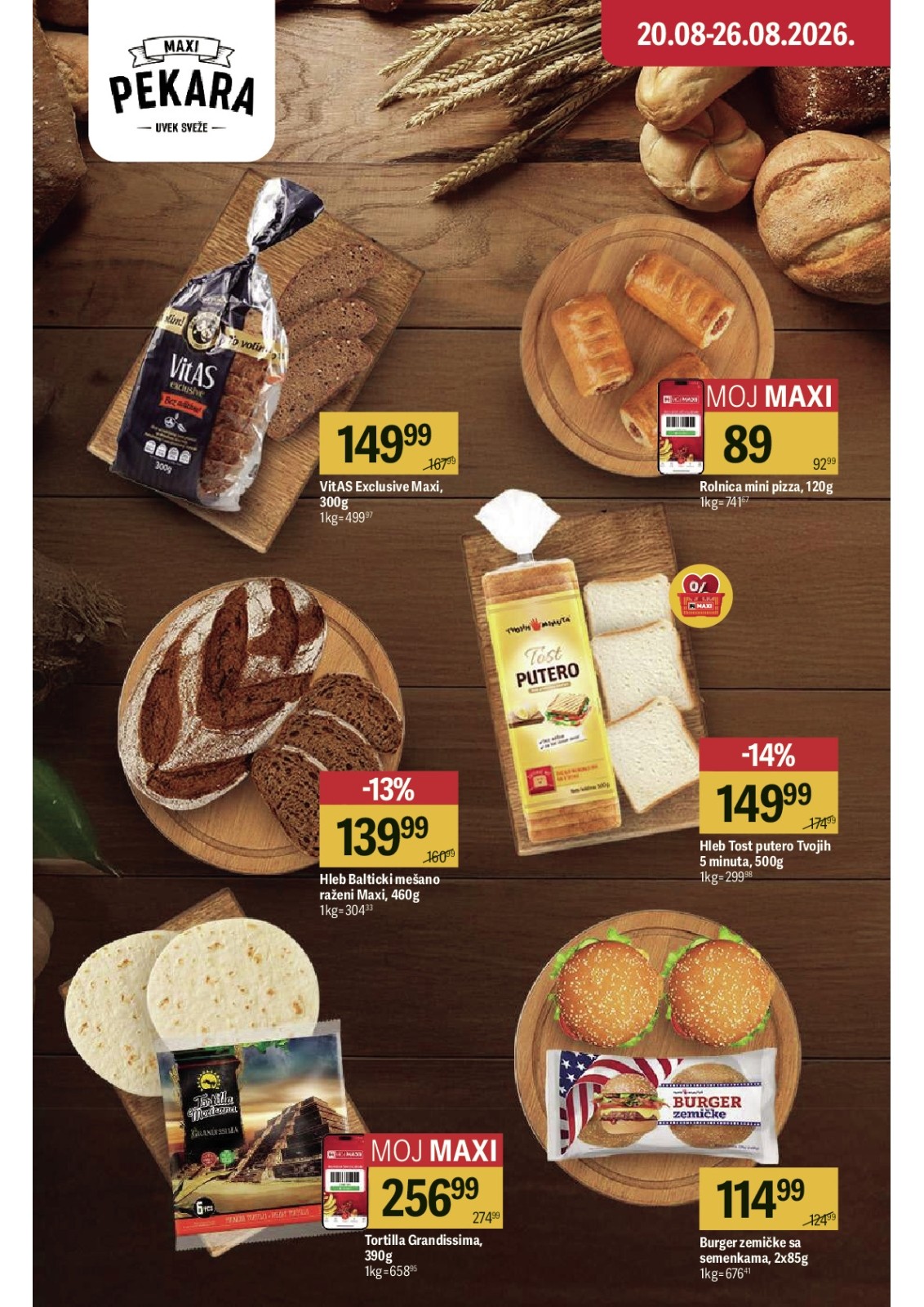 Maxi katalog akcija strana 10 – važi od 20.8. do 9.9.2026.