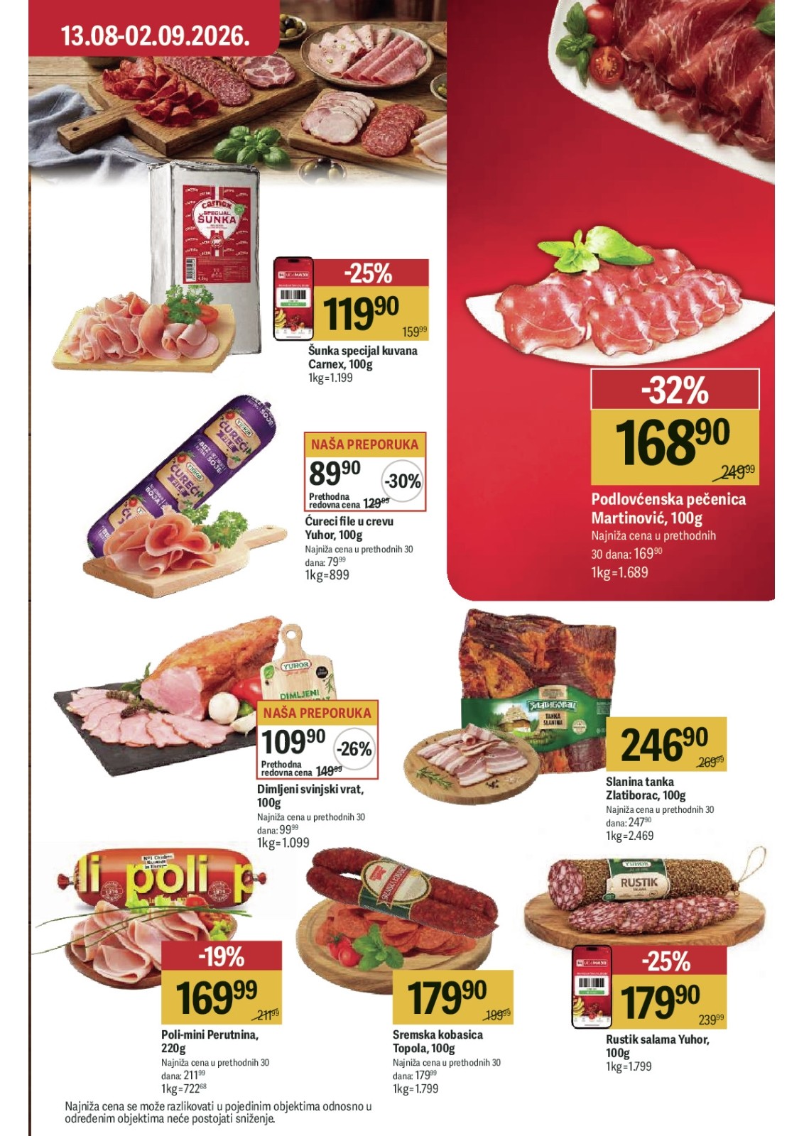 Maxi katalog akcija strana 15 – važi od 13.8. do 2.9.2026.