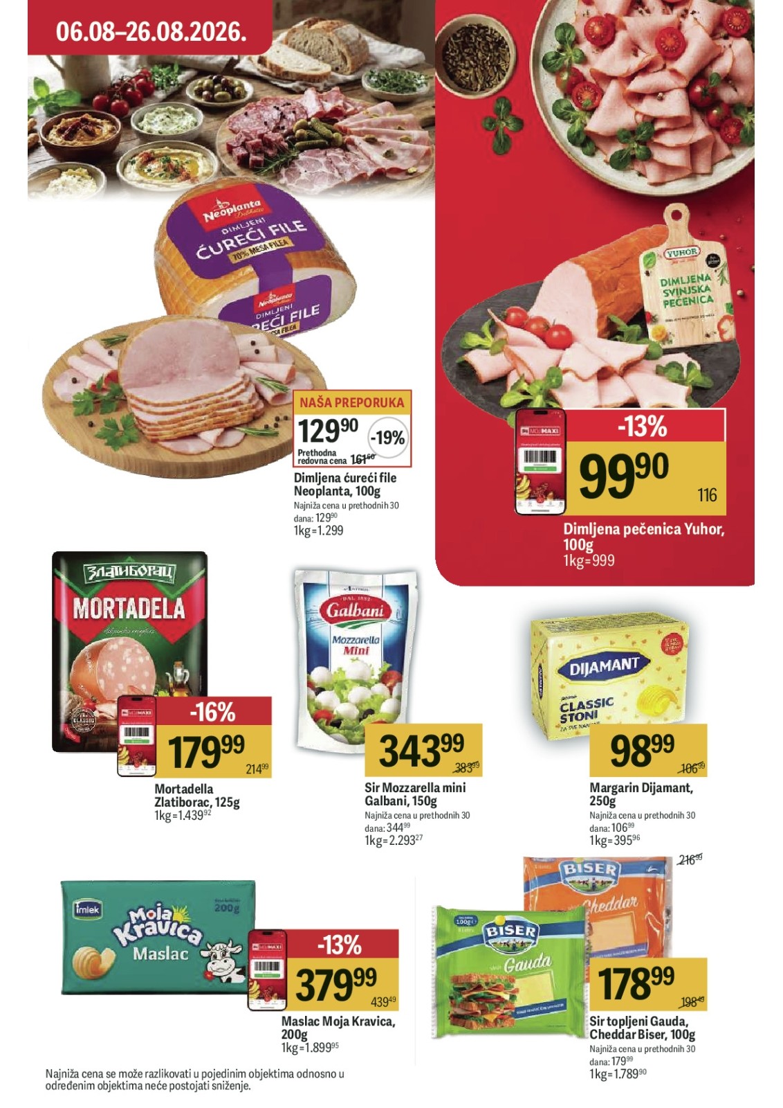 Maxi katalog akcija strana 18 – važi od 13.8. do 2.9.2026.