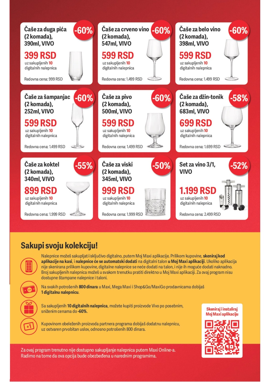 Maxi katalog akcija strana 2 – važi od 20.8. do 28.10.2026.