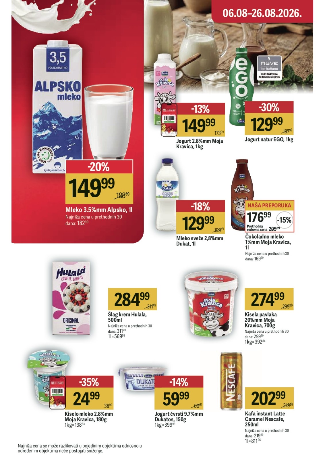 Maxi katalog akcija strana 20 – važi od 6.8. do 26.8.2026.