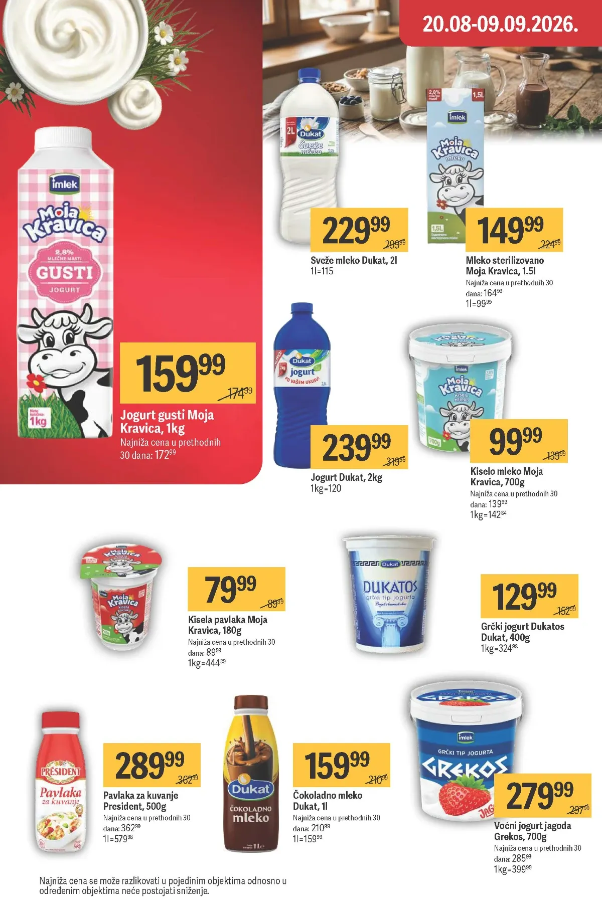 Maxi katalog akcija strana 26 – važi od 27.8. do 16.9.2026.