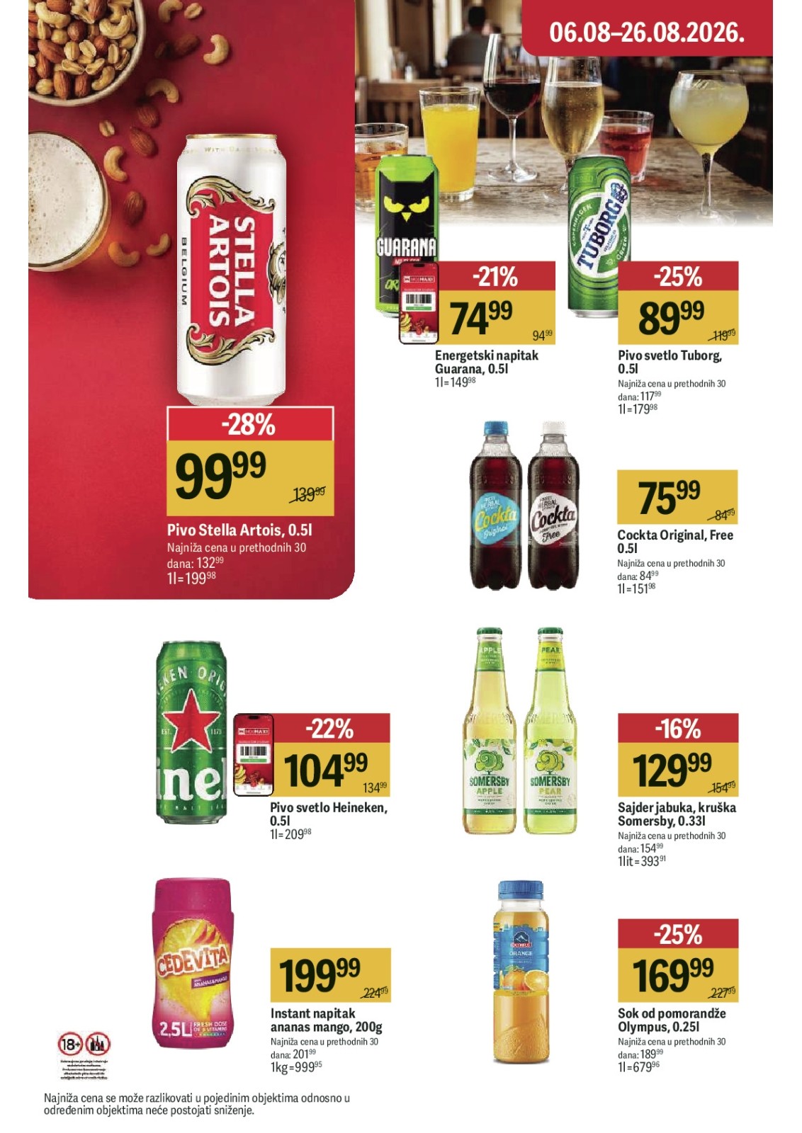 Maxi katalog akcija strana 28 – važi od 6.8. do 26.8.2026.