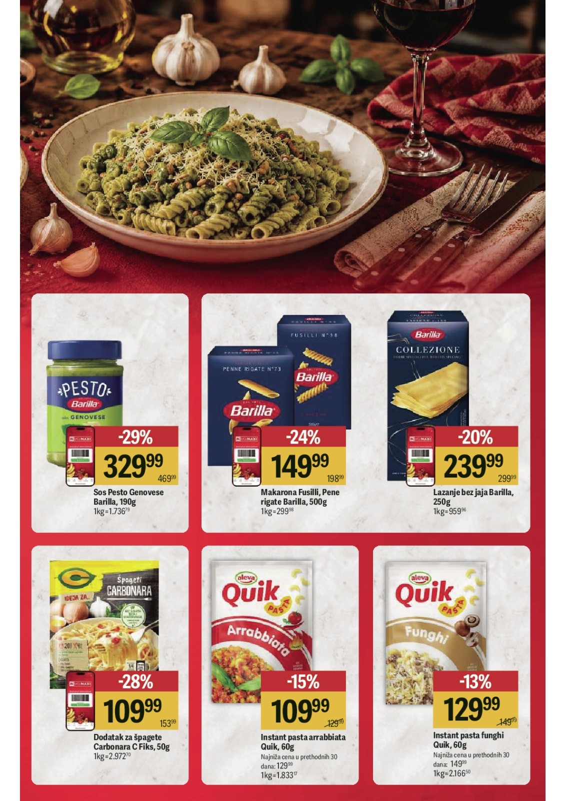 Maxi katalog akcija strana 3 – važi od 6.8. do 26.8.2026.